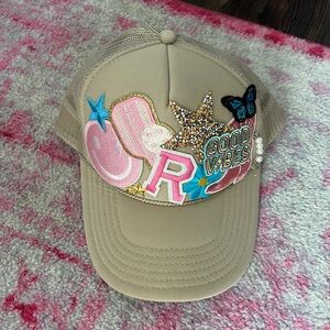 Trucker hat with patches!